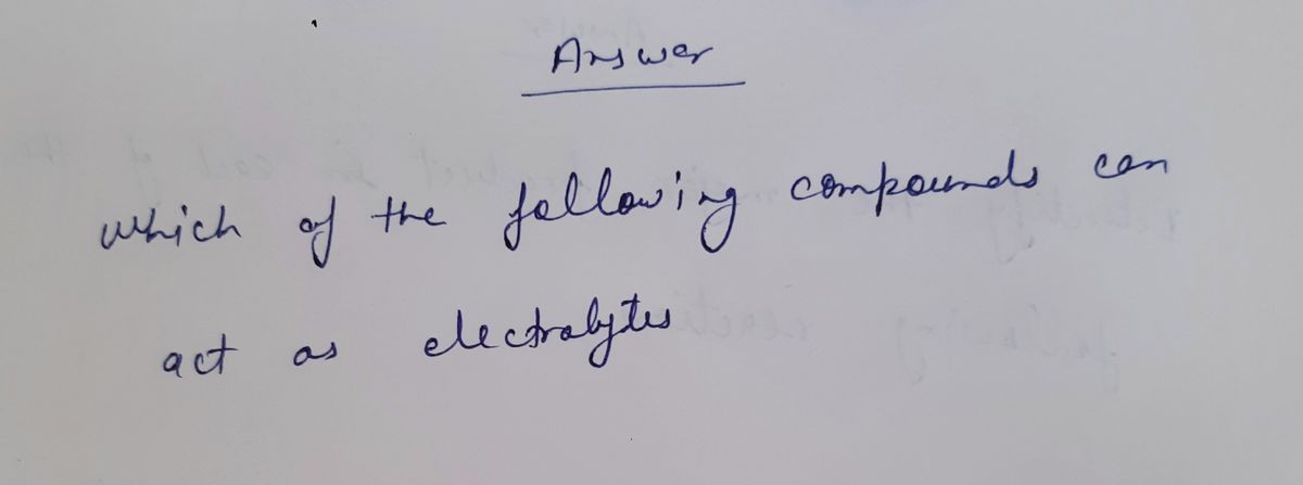 Chemistry homework question answer, step 1, image 1