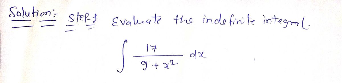 Calculus homework question answer, step 1, image 1