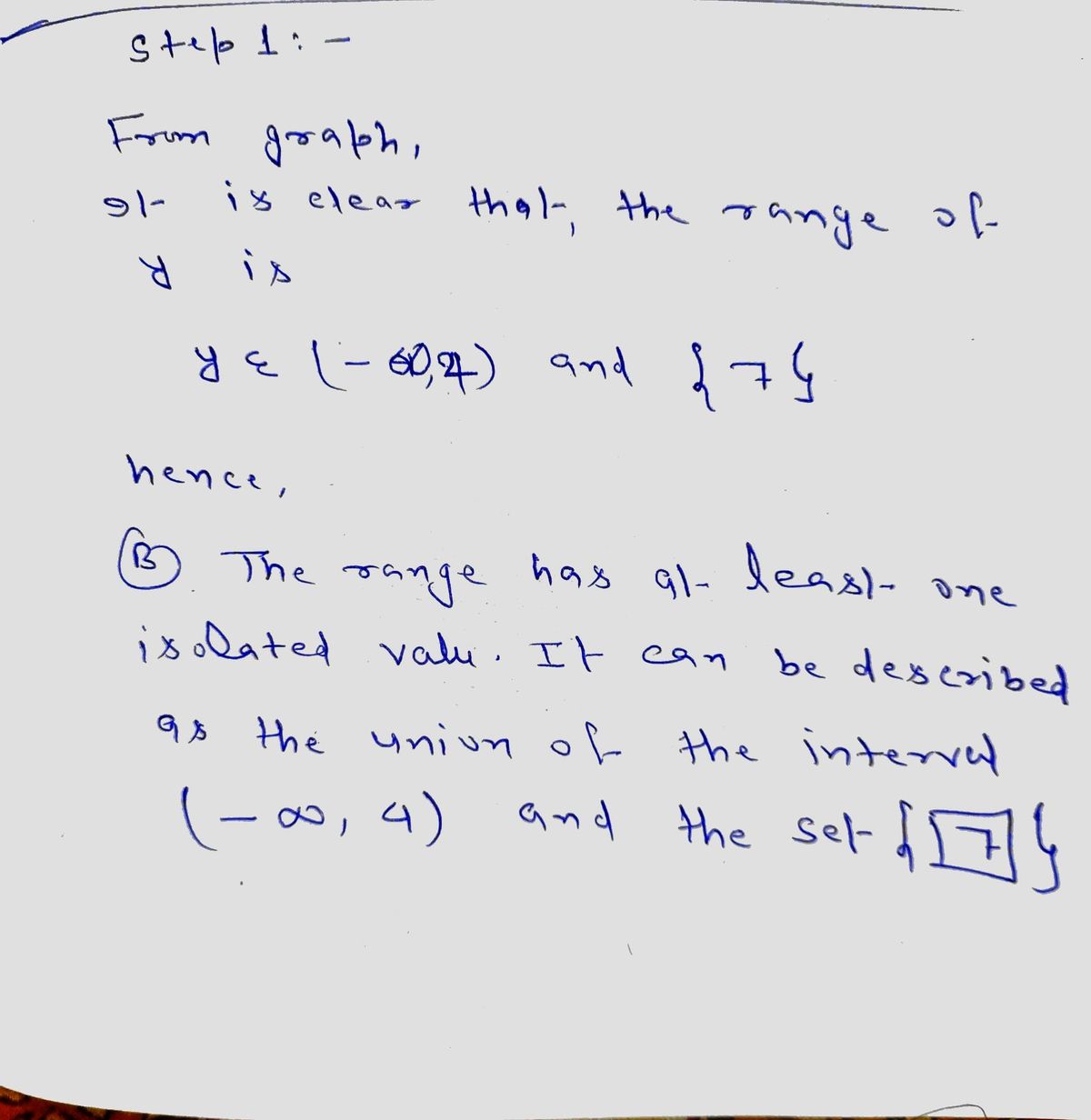 Advanced Math homework question answer, step 1, image 1