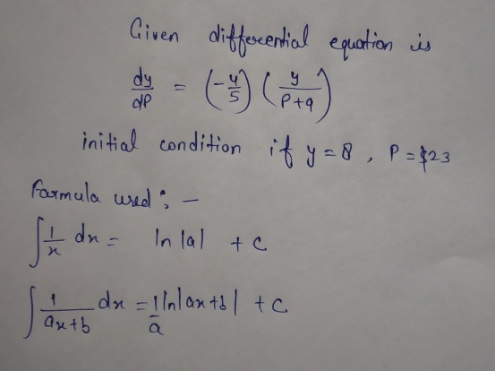 Calculus homework question answer, step 1, image 1