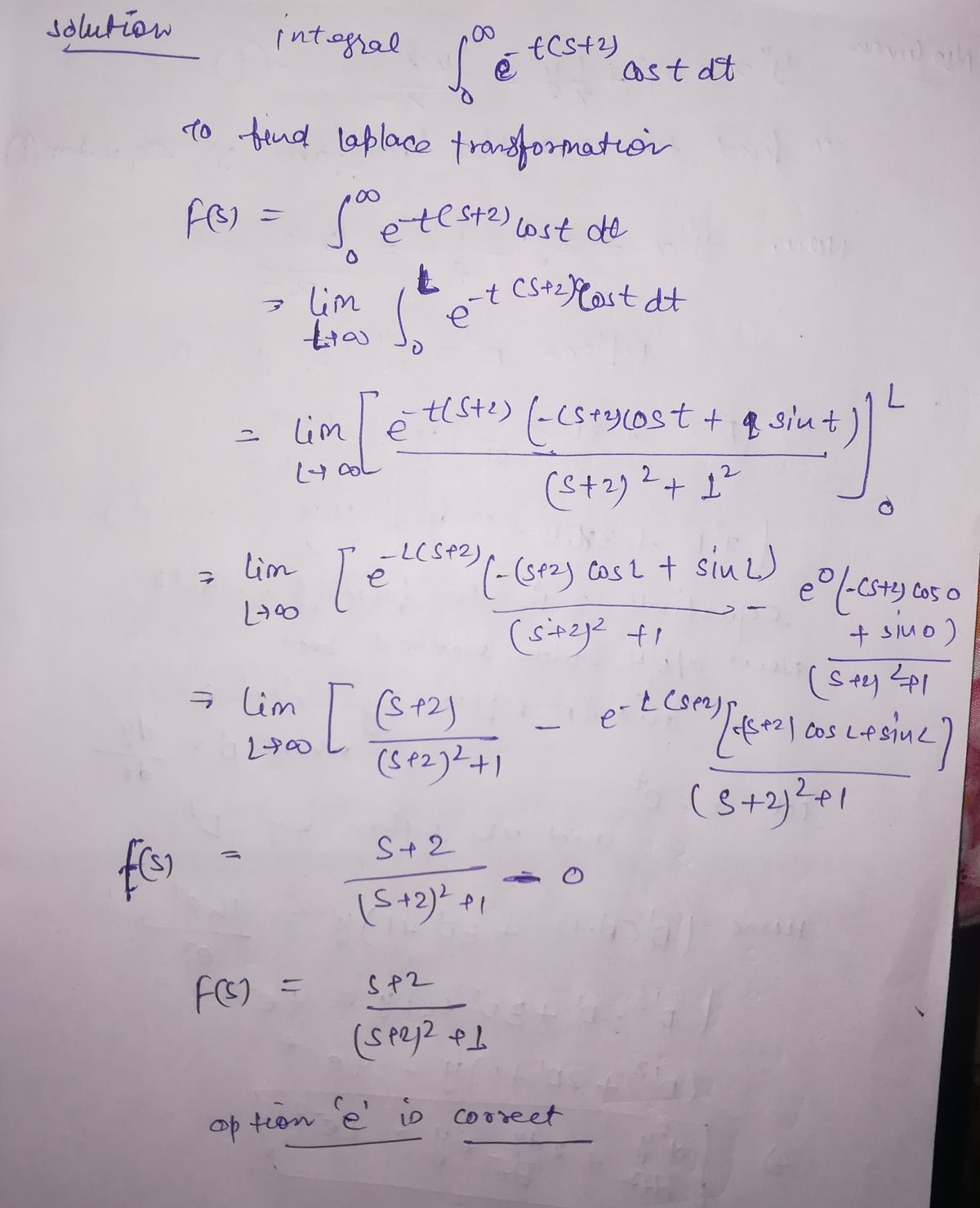 Advanced Math homework question answer, step 1, image 1