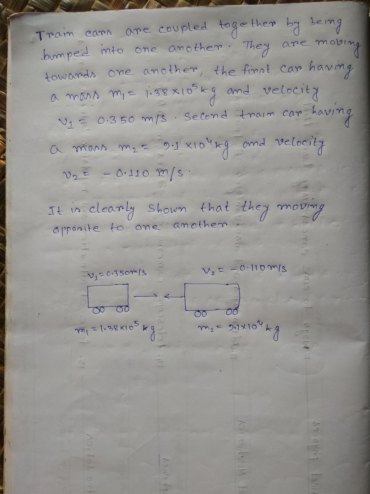 Physics homework question answer, step 1, image 1