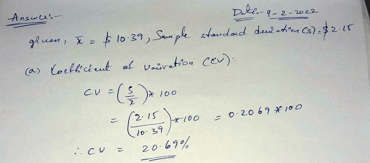 Statistics homework question answer, step 1, image 1