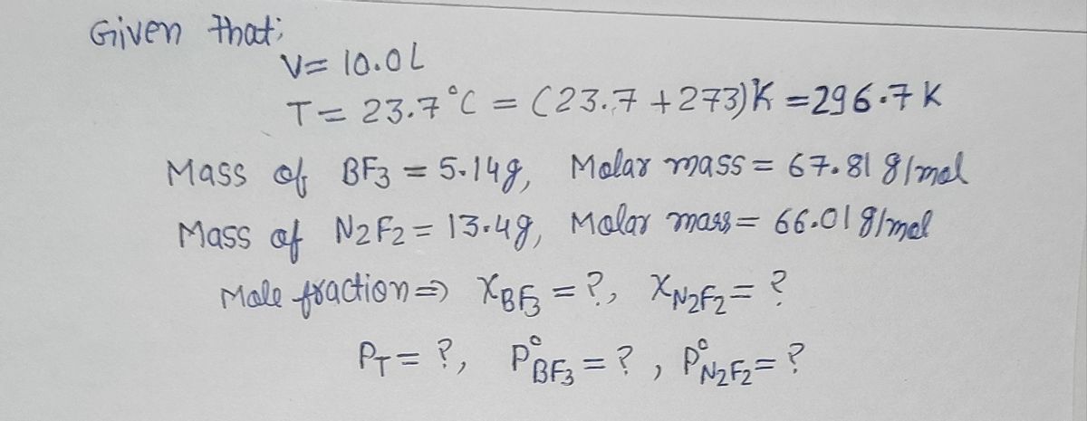 Chemistry homework question answer, step 1, image 1