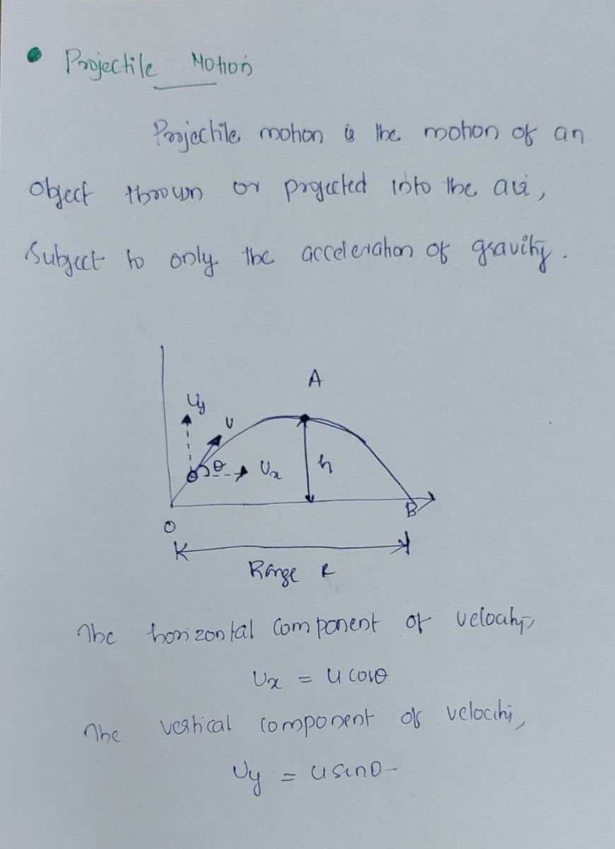 Physics homework question answer, step 1, image 1