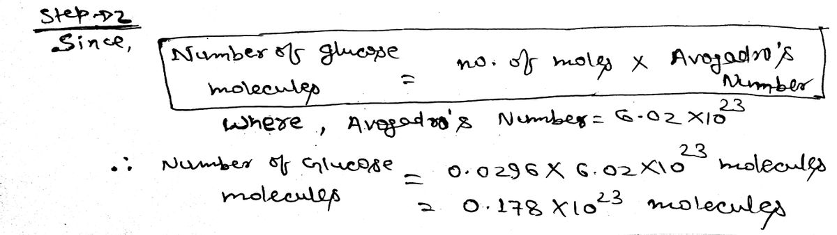 Chemistry homework question answer, step 2, image 1