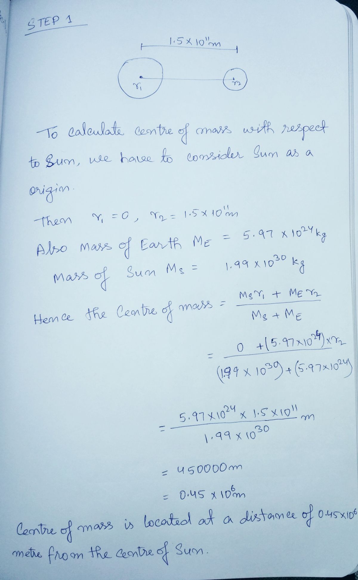 Advanced Physics homework question answer, step 1, image 1