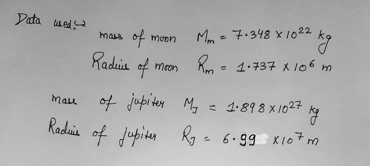 Physics homework question answer, step 1, image 1