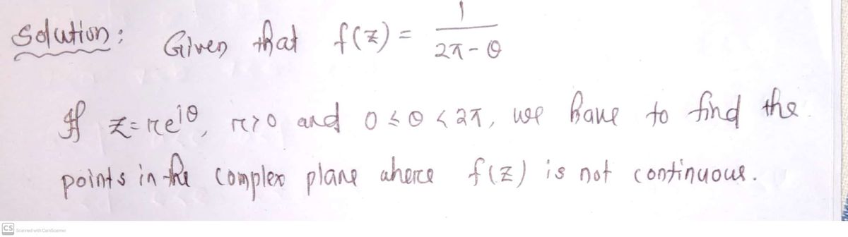 Advanced Math homework question answer, step 1, image 1