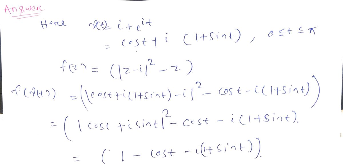 Advanced Math homework question answer, step 1, image 1