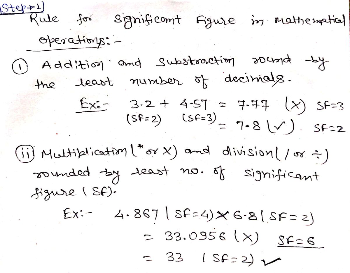 Chemistry homework question answer, step 1, image 1