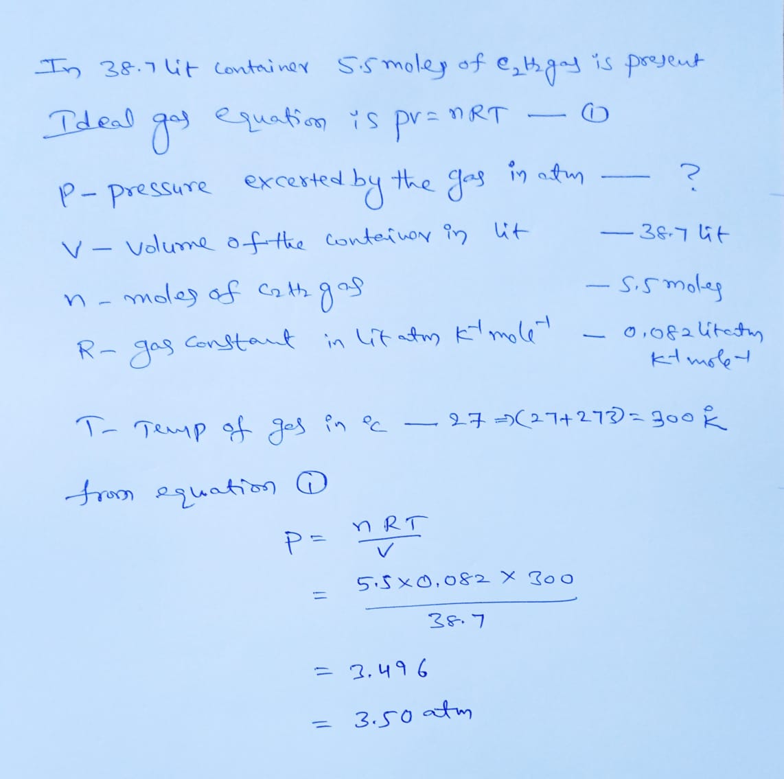 Chemistry homework question answer, step 1, image 1