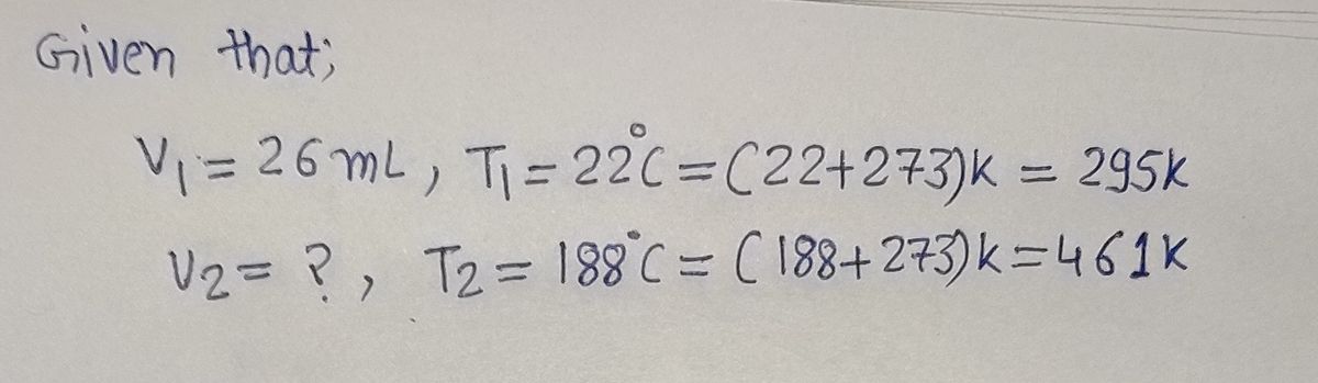 Chemistry homework question answer, step 1, image 1