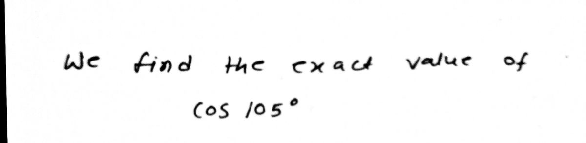 Trigonometry homework question answer, step 1, image 1