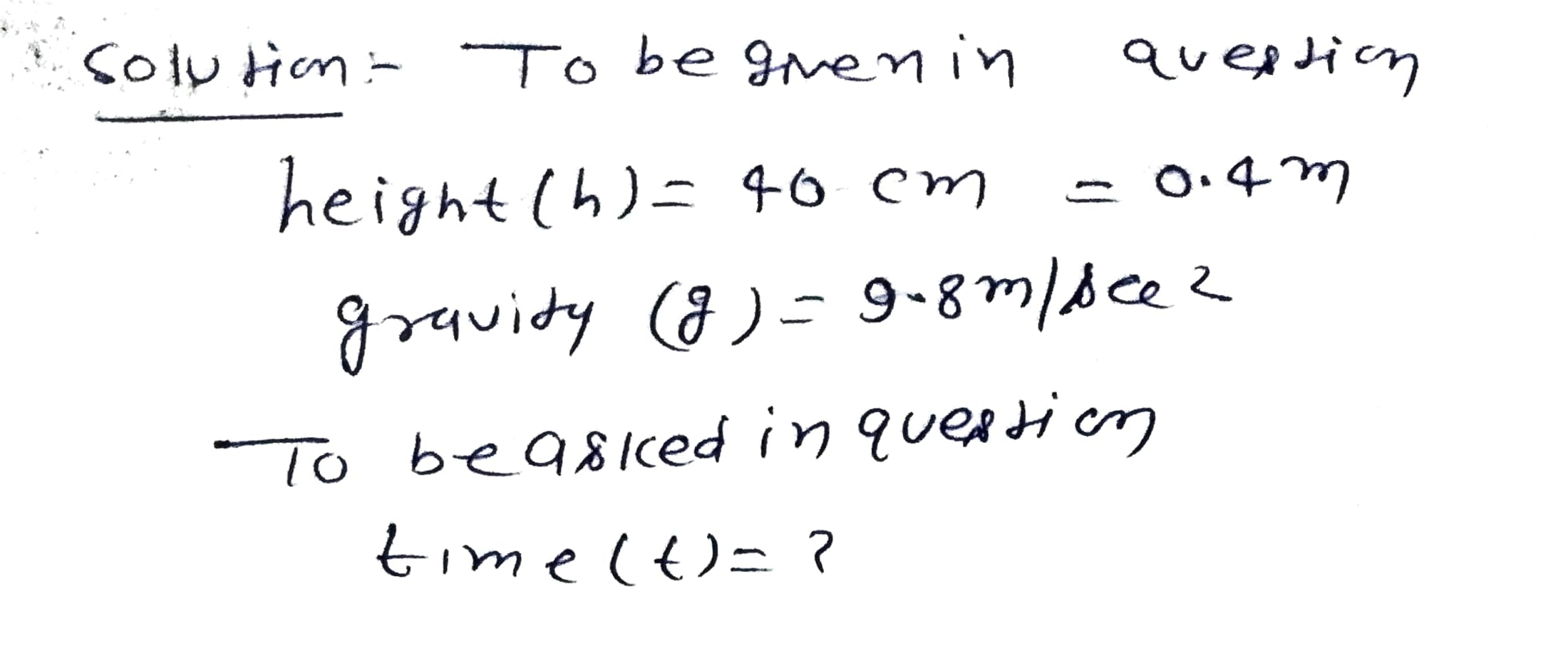 Physics homework question answer, step 1, image 1