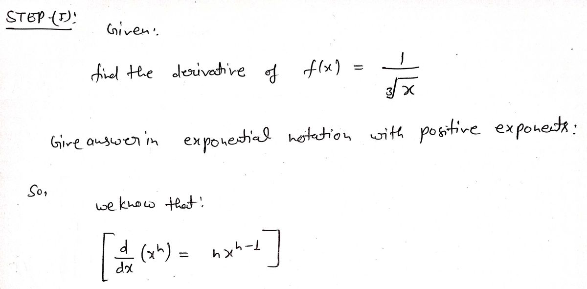 Calculus homework question answer, step 1, image 1