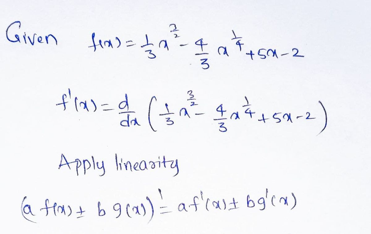 Calculus homework question answer, step 1, image 1