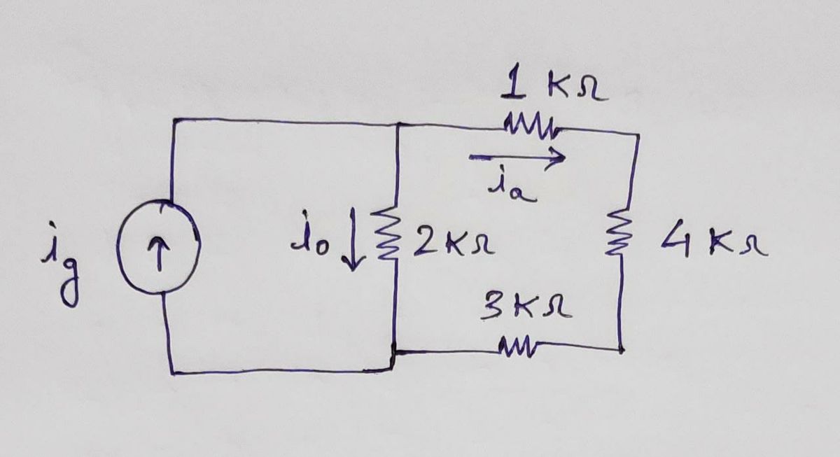 Electrical Engineering homework question answer, step 1, image 1