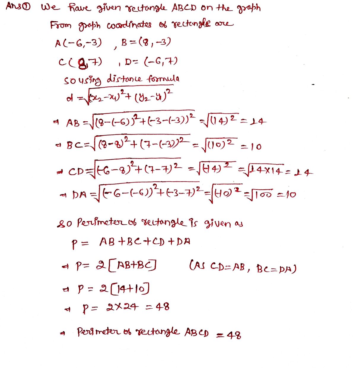 Geometry homework question answer, step 1, image 1