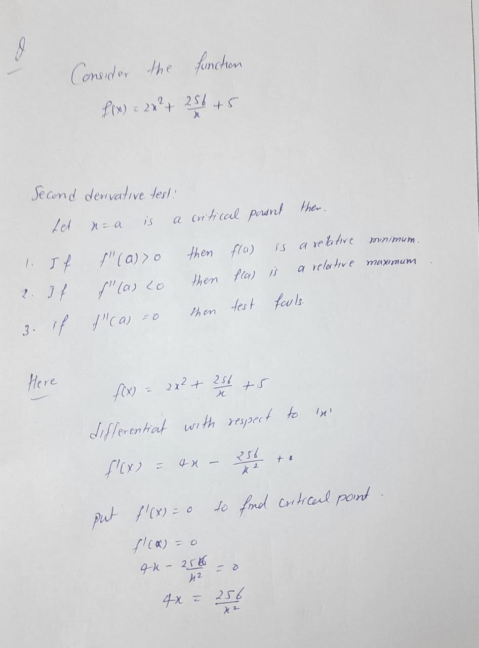 Calculus homework question answer, step 1, image 1