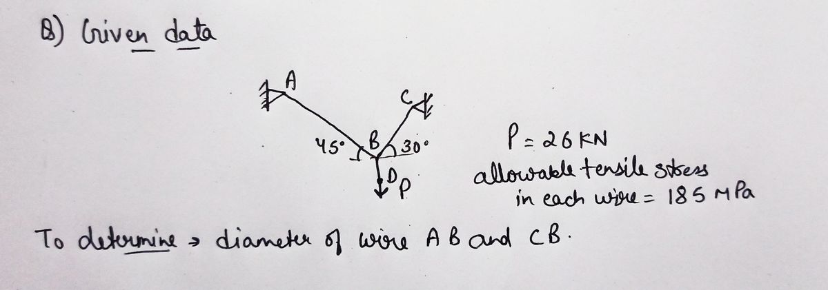 Mechanical Engineering homework question answer, step 1, image 1