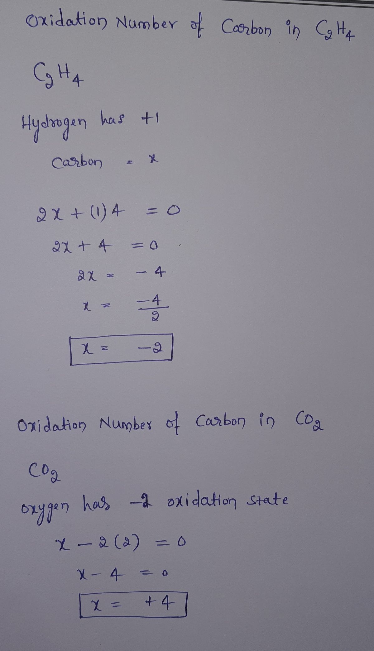 Answered the reaction C2H4 3 O2 2 CO2 bartleby