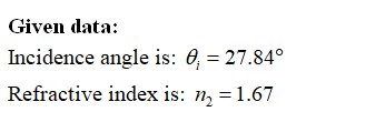 Physics homework question answer, step 1, image 1