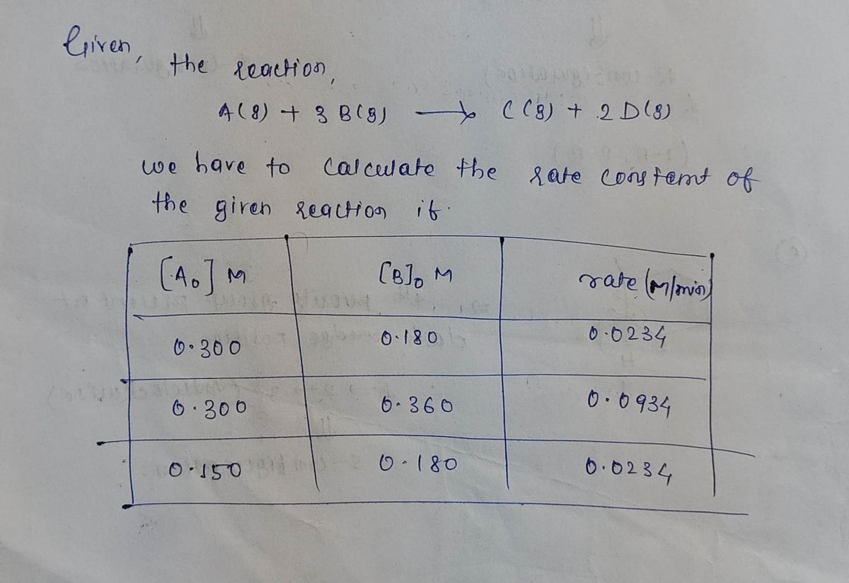 Chemistry homework question answer, step 1, image 1