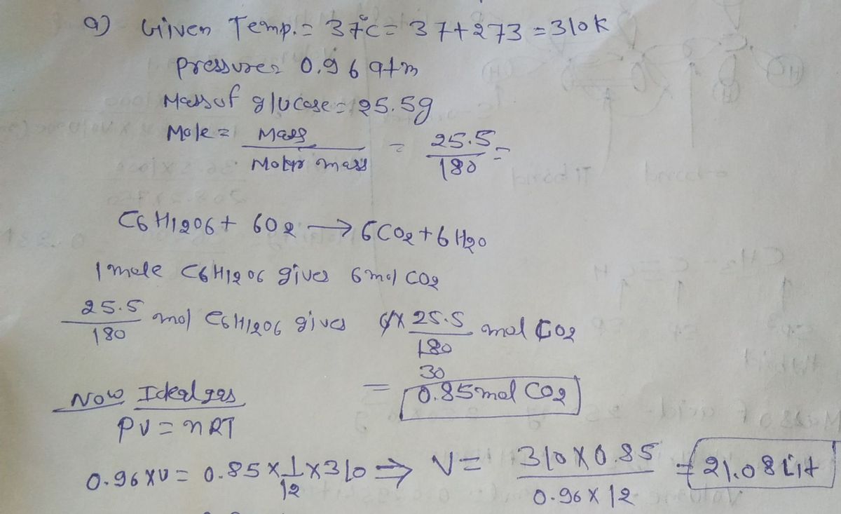 Chemistry homework question answer, step 1, image 1