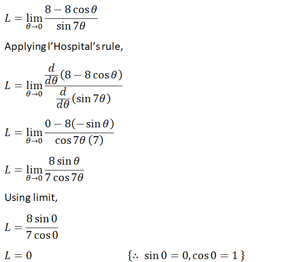 Calculus homework question answer, step 2, image 1