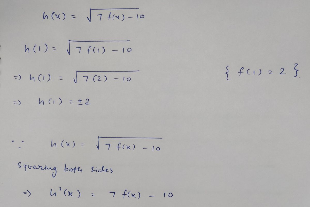 Calculus homework question answer, step 1, image 1