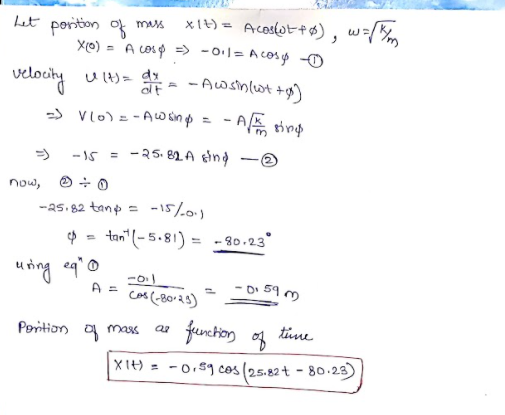 Physics homework question answer, step 2, image 1