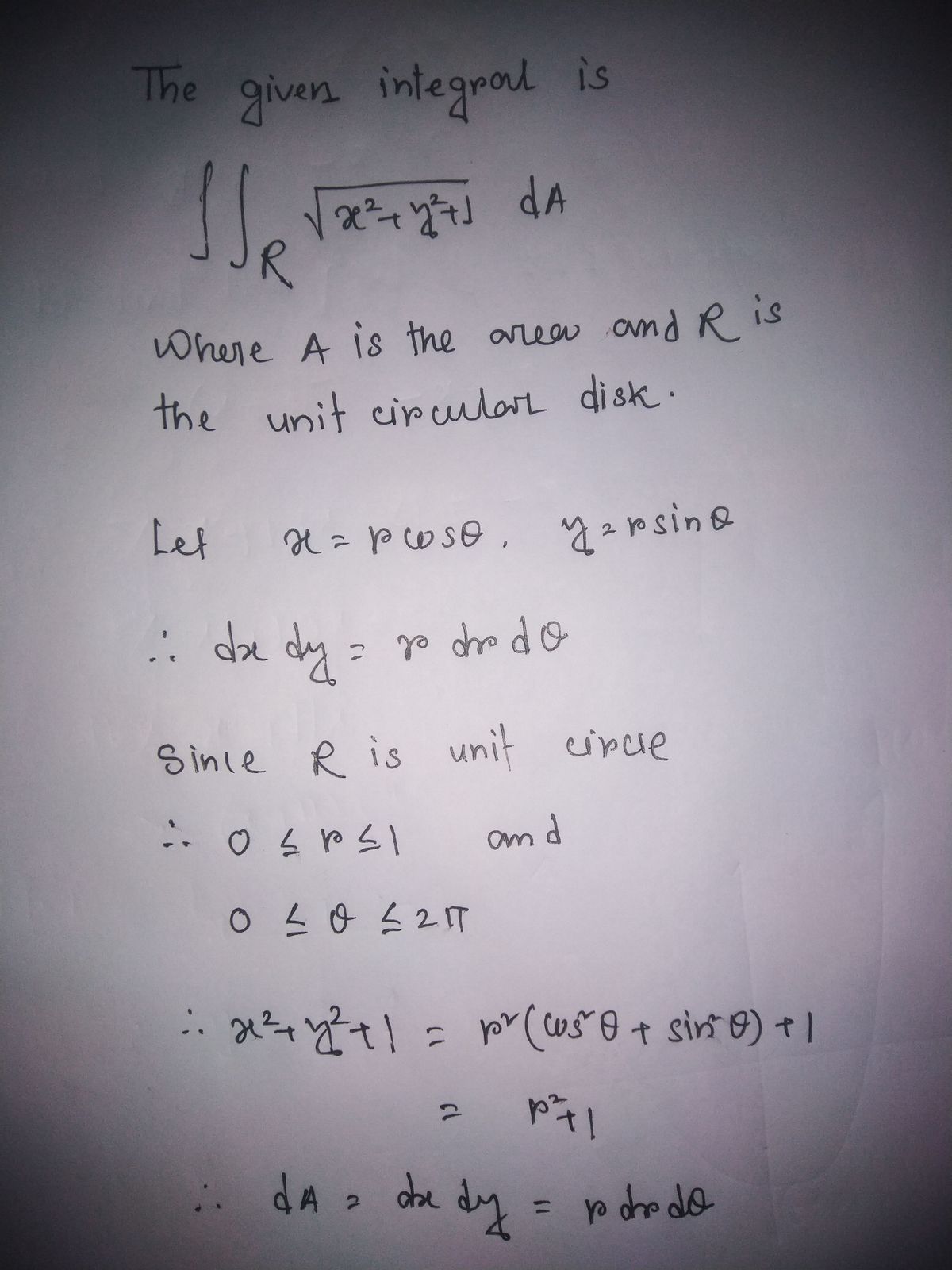 Calculus homework question answer, step 1, image 1