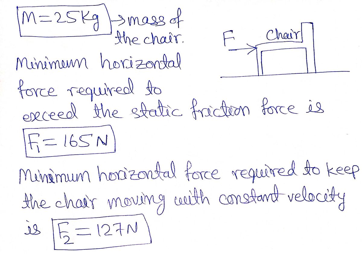 Physics homework question answer, step 1, image 1