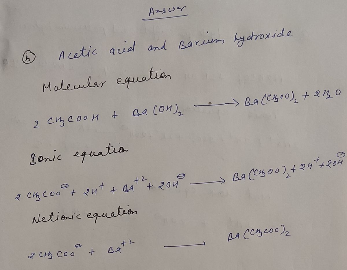 Chemistry homework question answer, step 1, image 1