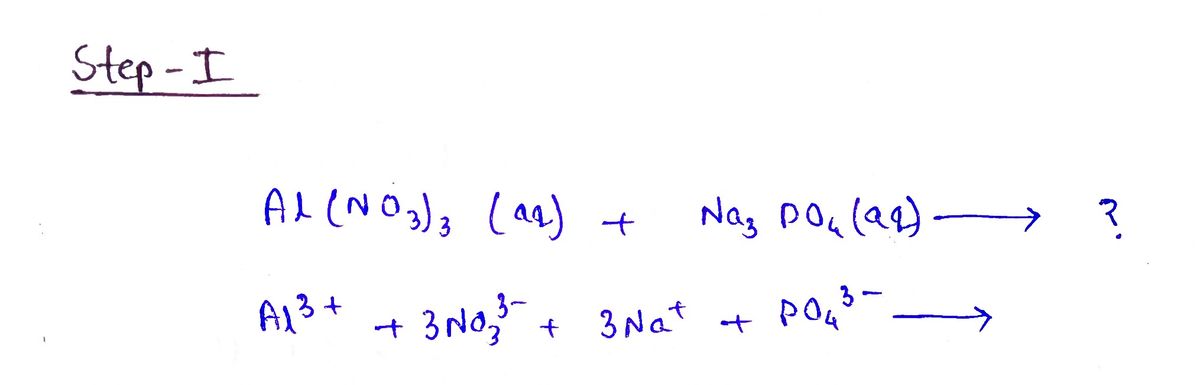 Chemistry homework question answer, step 1, image 1