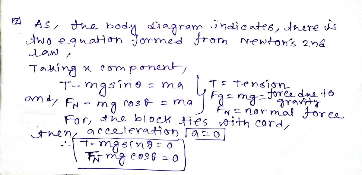 Physics homework question answer, step 1, image 1