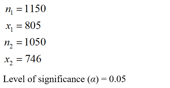 Statistics homework question answer, step 1, image 1