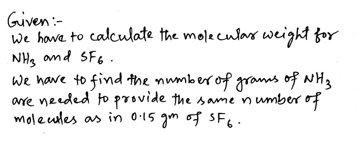 Chemistry homework question answer, step 1, image 1