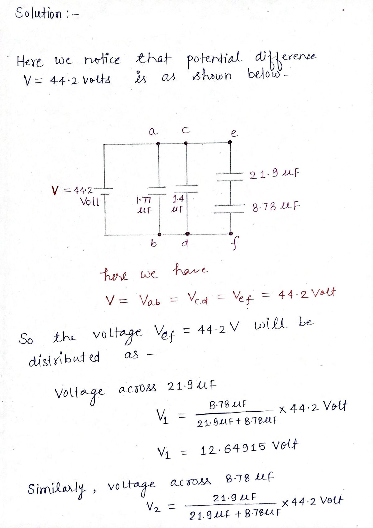 Physics homework question answer, step 1, image 1