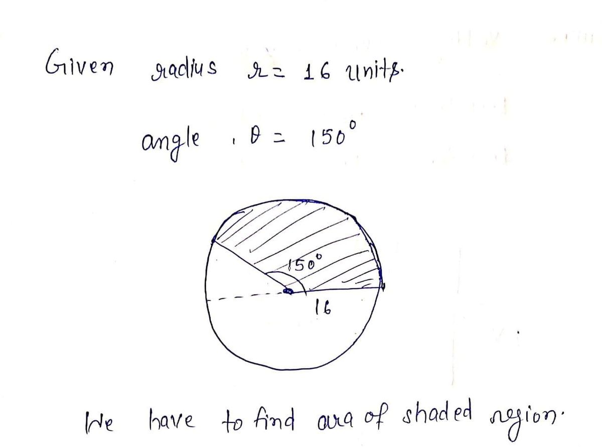 Trigonometry homework question answer, step 1, image 1