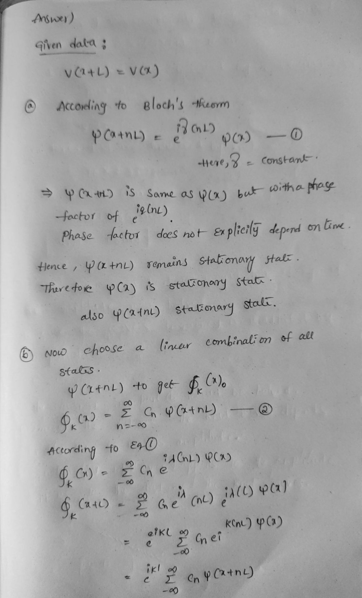 Advanced Physics homework question answer, step 1, image 1