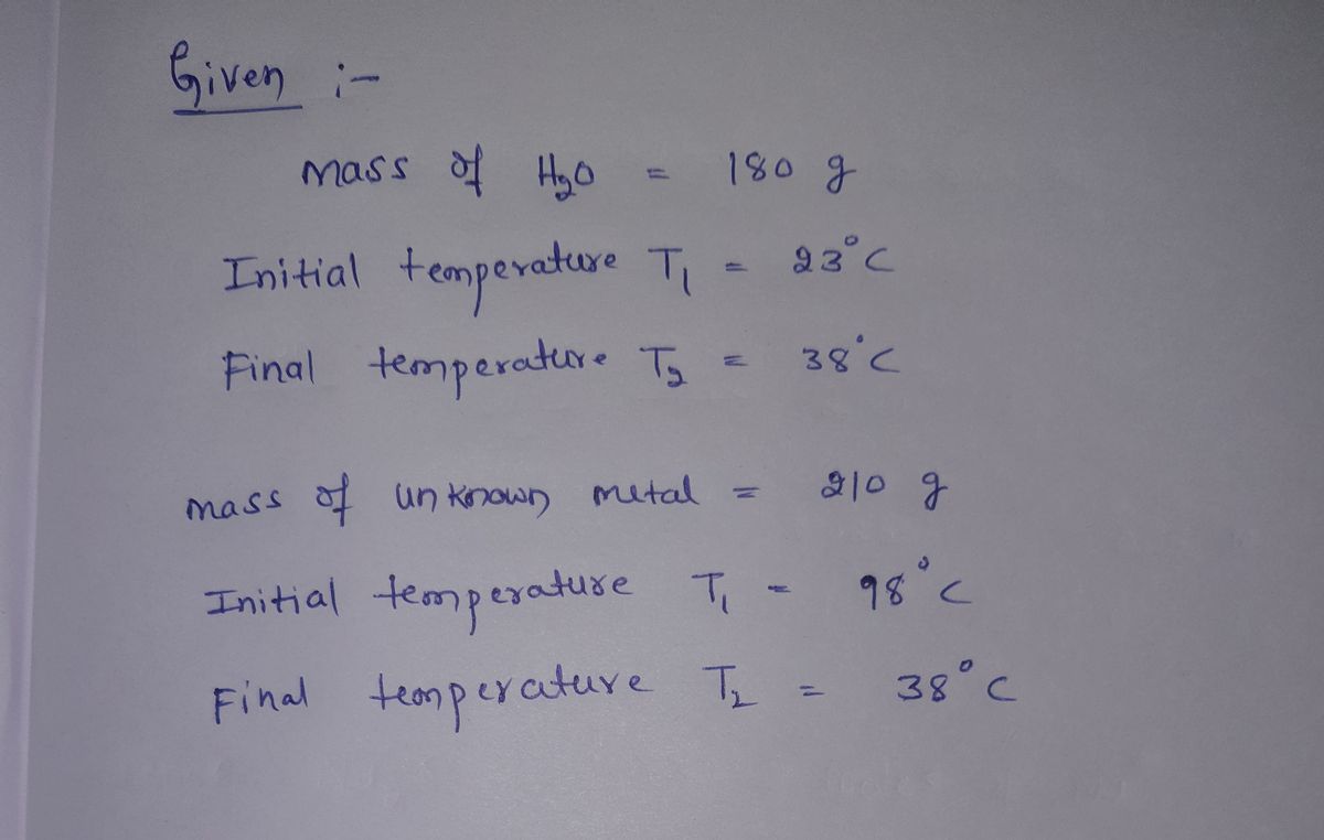 Chemistry homework question answer, step 1, image 1