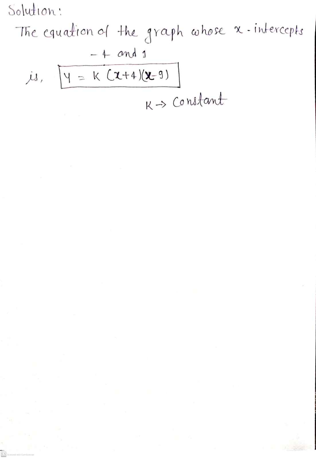 Algebra homework question answer, step 1, image 1