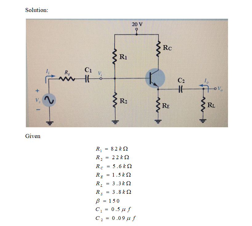 Electrical Engineering homework question answer, step 1, image 1