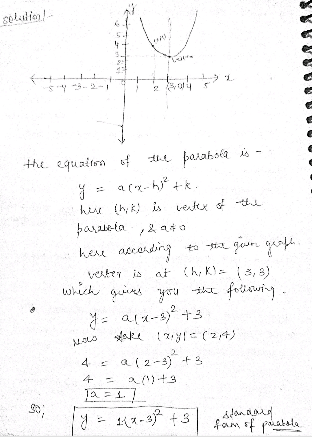 Algebra homework question answer, step 1, image 1