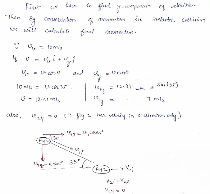 Physics homework question answer, step 2, image 1