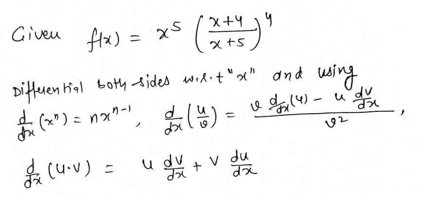 Calculus homework question answer, step 1, image 1