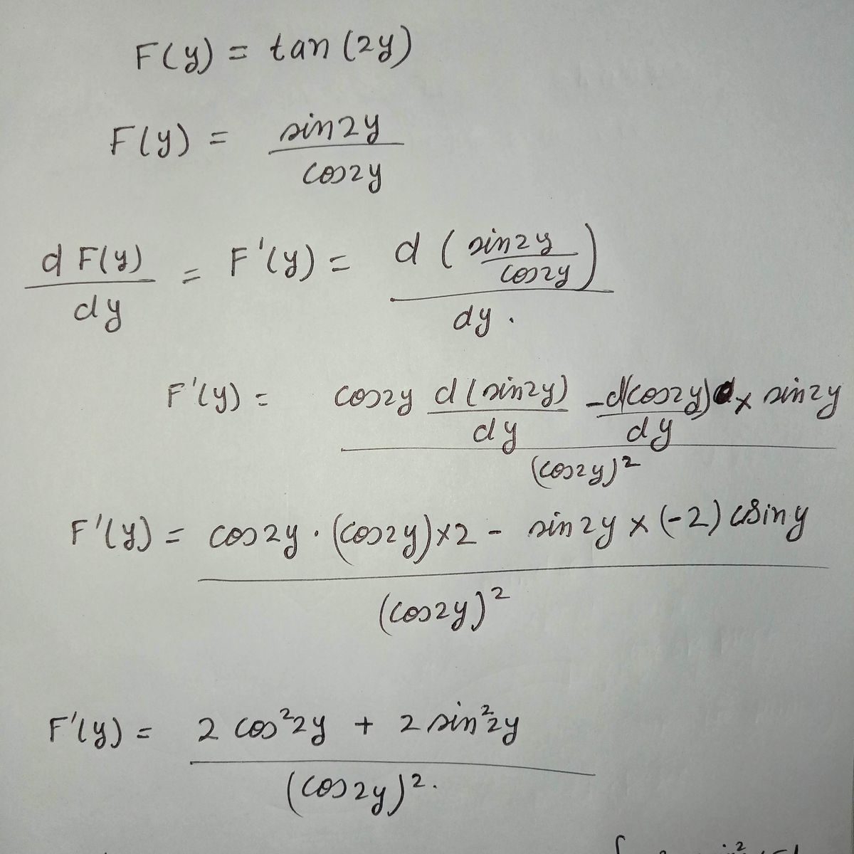 Calculus homework question answer, step 1, image 1