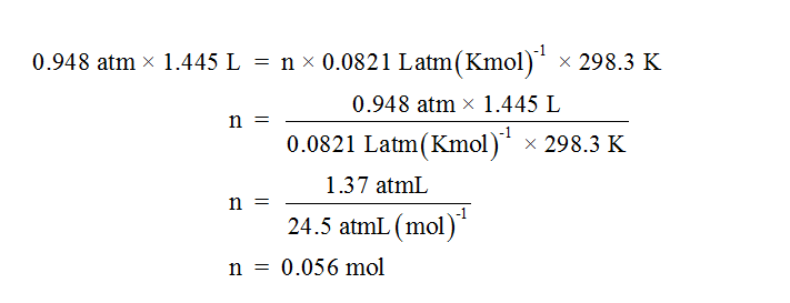 Chemistry homework question answer, step 1, image 1